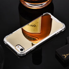 Load image into Gallery viewer, Luxury Plating Mirror Phone Case Cover For iPhone
