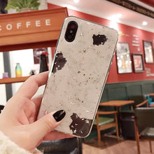 Load image into Gallery viewer, Luxury Gold  Marble Phone Case For iPhone