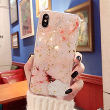 Load image into Gallery viewer, Luxury Gold  Marble Phone Case For iPhone