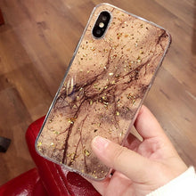 Load image into Gallery viewer, Luxury Gold  Marble Phone Case For iPhone