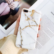 Load image into Gallery viewer, Luxury Marble Phone Case For iPhone