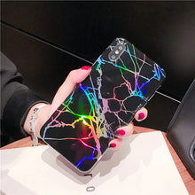 Load image into Gallery viewer, Coque Luxury marble Phone Case For iPhone