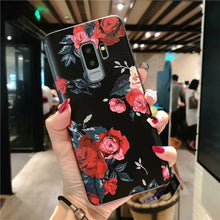 Load image into Gallery viewer, 3D Flower Emboss Case For Samsung
