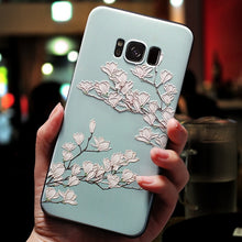 Load image into Gallery viewer, 3D Flower Emboss Case For Samsung