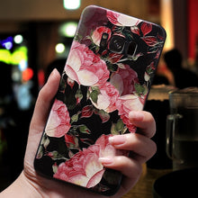 Load image into Gallery viewer, 3D Flower Emboss Case For Samsung