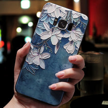 Load image into Gallery viewer, 3D Flower Emboss Case For Samsung