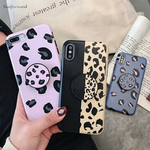 Load image into Gallery viewer, Luxury Leopard Print Phone Case For iPhone