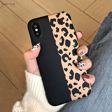 Load image into Gallery viewer, Luxury Leopard Print Phone Case For iPhone