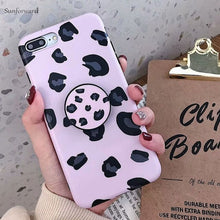 Load image into Gallery viewer, Luxury Leopard Print Phone Case For iPhone