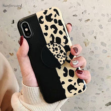 Load image into Gallery viewer, Luxury Leopard Print Phone Case For iPhone