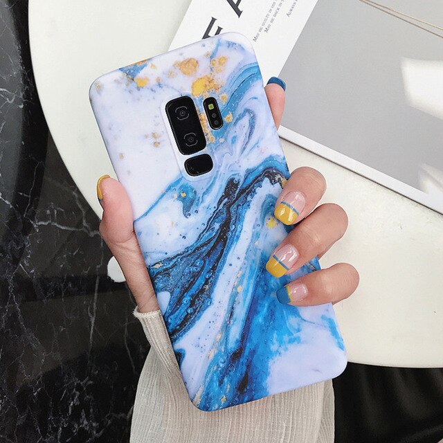 Marble Shell  Case For Samsung