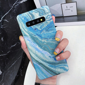 Marble Shell  Case For Samsung