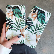 Load image into Gallery viewer, Soft Floral Phone Case For iPhone