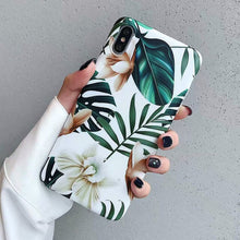 Load image into Gallery viewer, Soft Floral Phone Case For iPhone