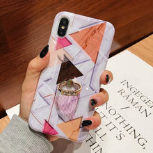 Load image into Gallery viewer, Luxury Jewelled Ring Case For iPhone