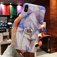 Load image into Gallery viewer, Luxury Jewelled Ring Case For iPhone
